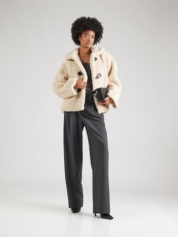 TOPSHOP Overgangsfrakke i beige