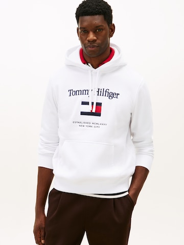TOMMY HILFIGER Sweatshirt in Weiß: Vorderseite