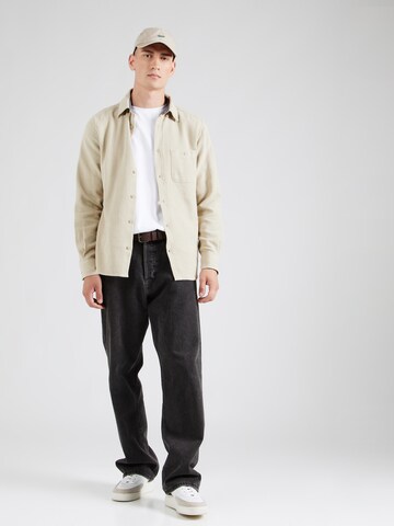 s.Oliver Regular fit Overhemd in Beige