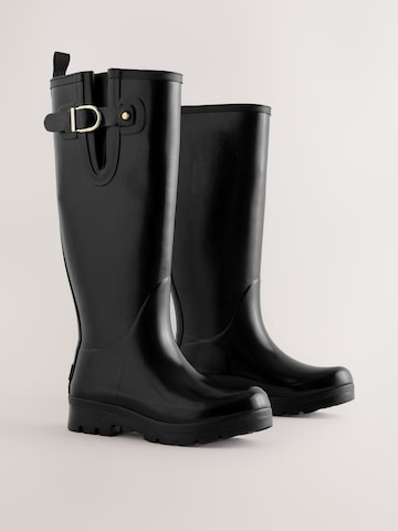 Next Gumijasti škornji | črna barva