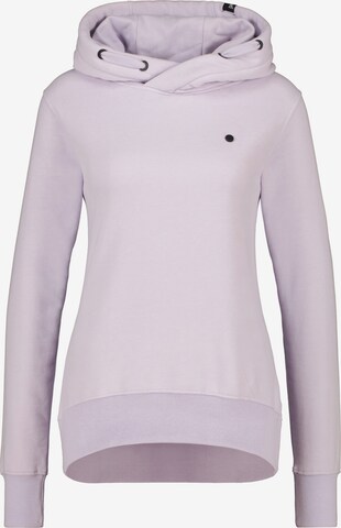 Sweat-shirt 'SarinaAK' Alife and Kickin en violet : devant