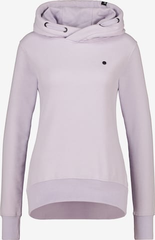 Alife and Kickin - Sweatshirt 'SarinaAK' em roxo: frente