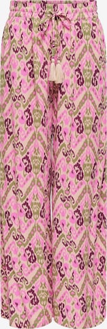 JDY Wide Leg Bukser 'JDYBREE' i pink: forside