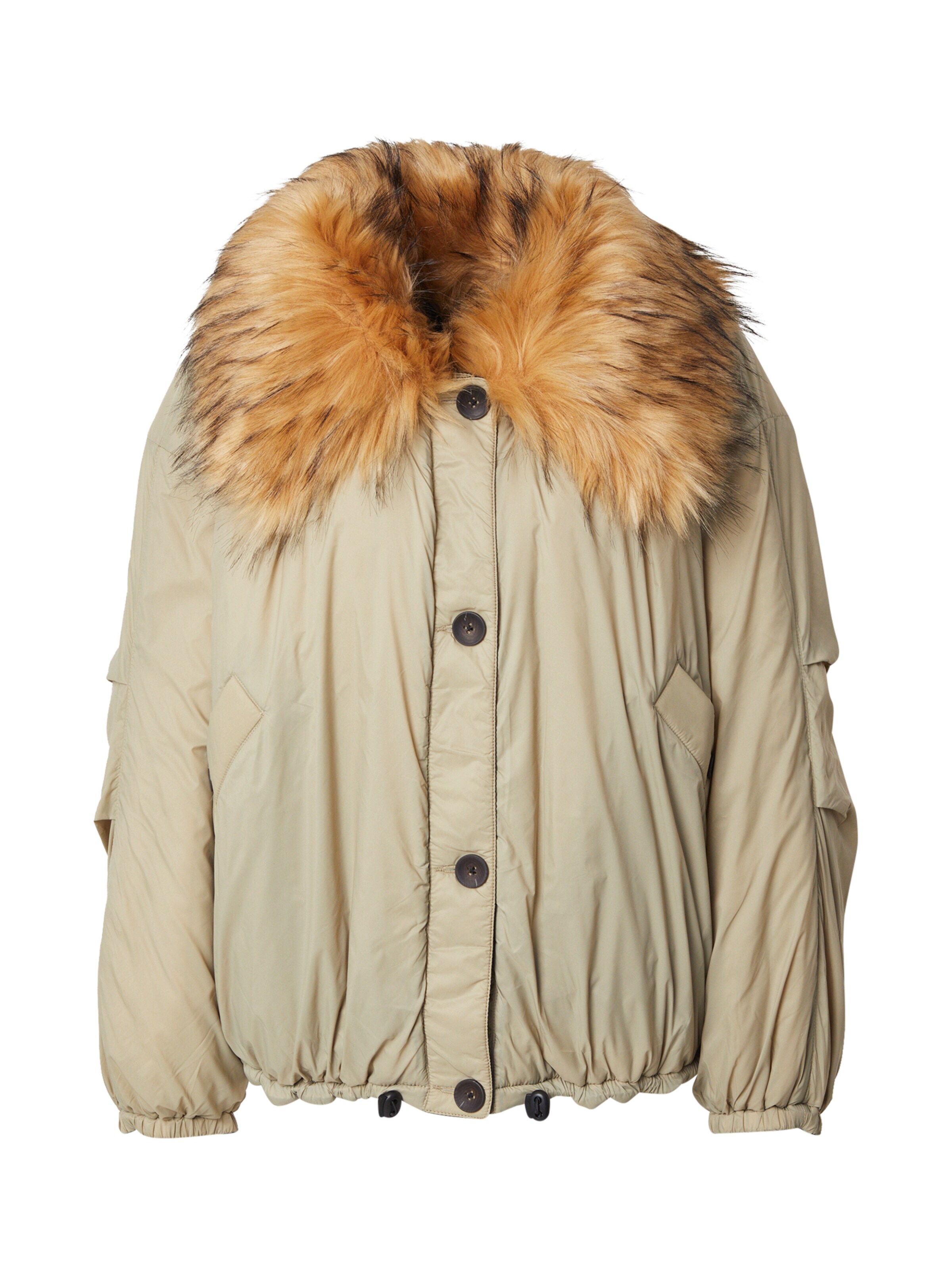 TOPSHOP Jacke 'SELLY' in Grün: Vorderseite