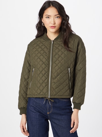 ABOUT YOU Between-Season Jacket 'Lali' in Green: front