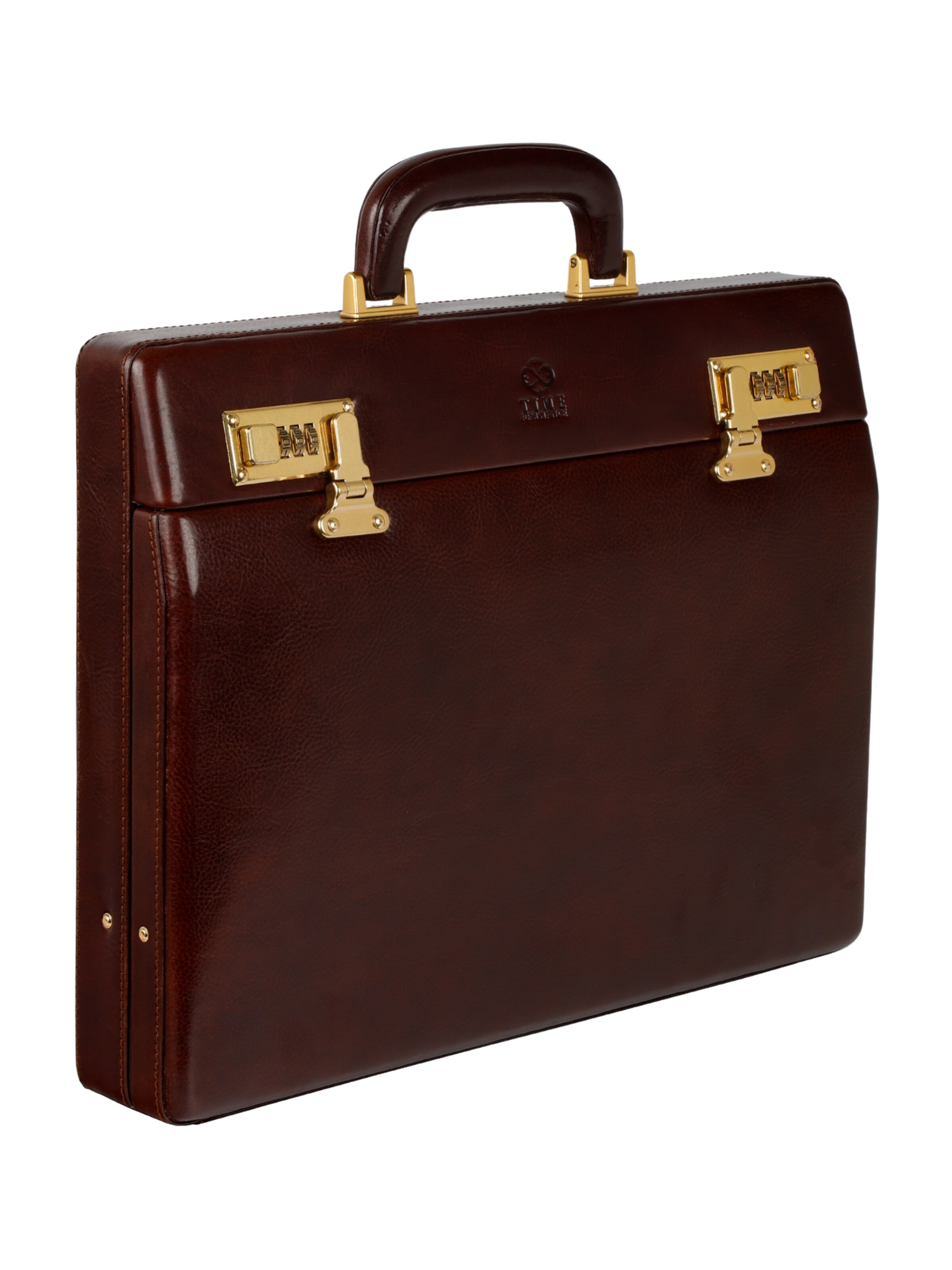 Time Resistance Briefcase 'Vendetta' in Brown