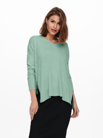 ONLY Sweter 'AMALIA' w kolorze zielony: przód