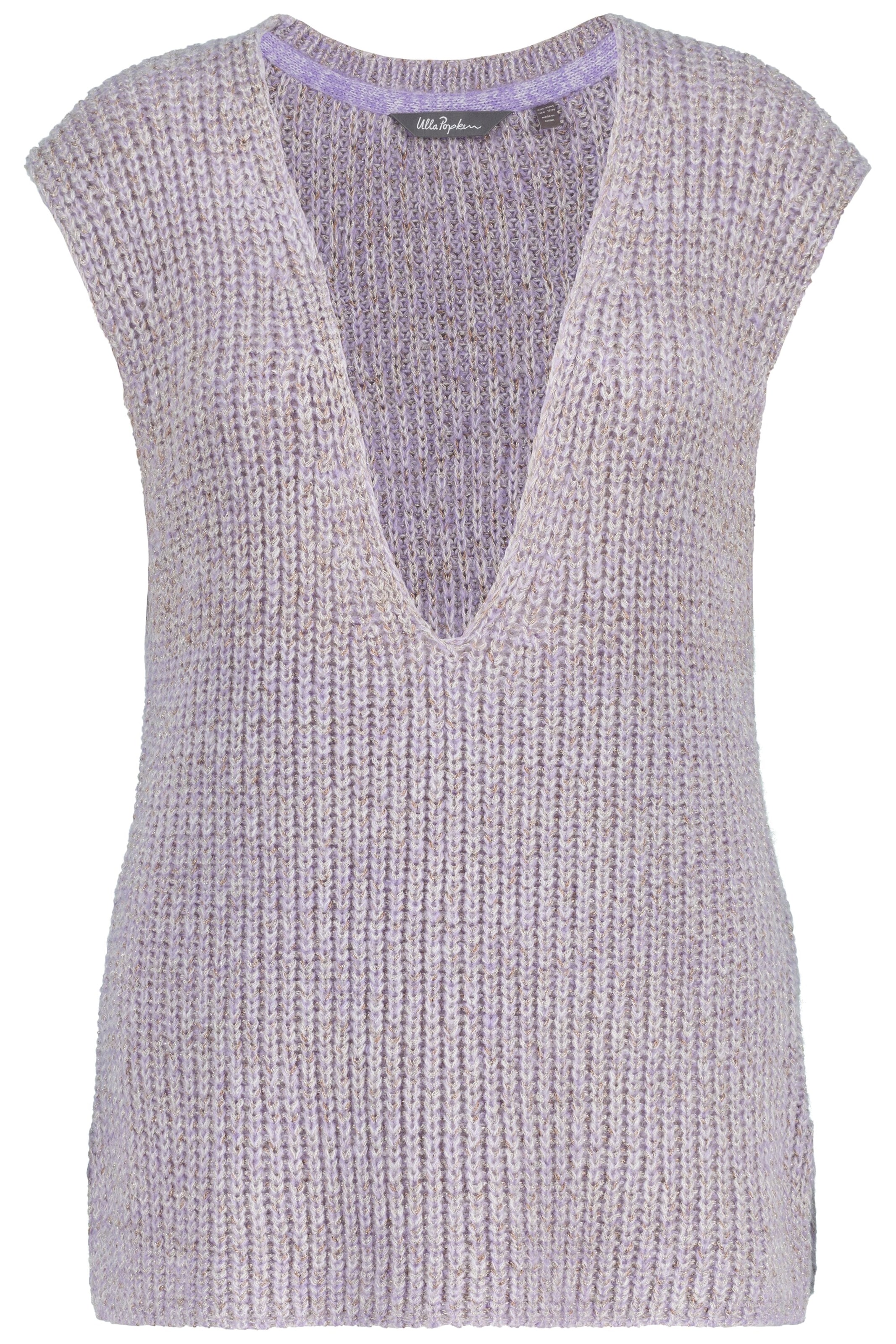 Ulla Popken Pullover in Lila: Vorderseite