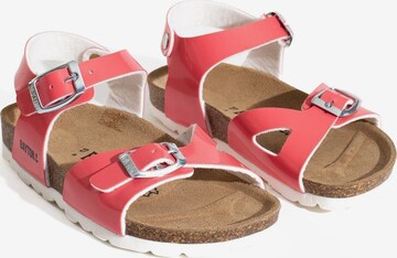 Bayton - Sandalias 'Pegase' en rojo