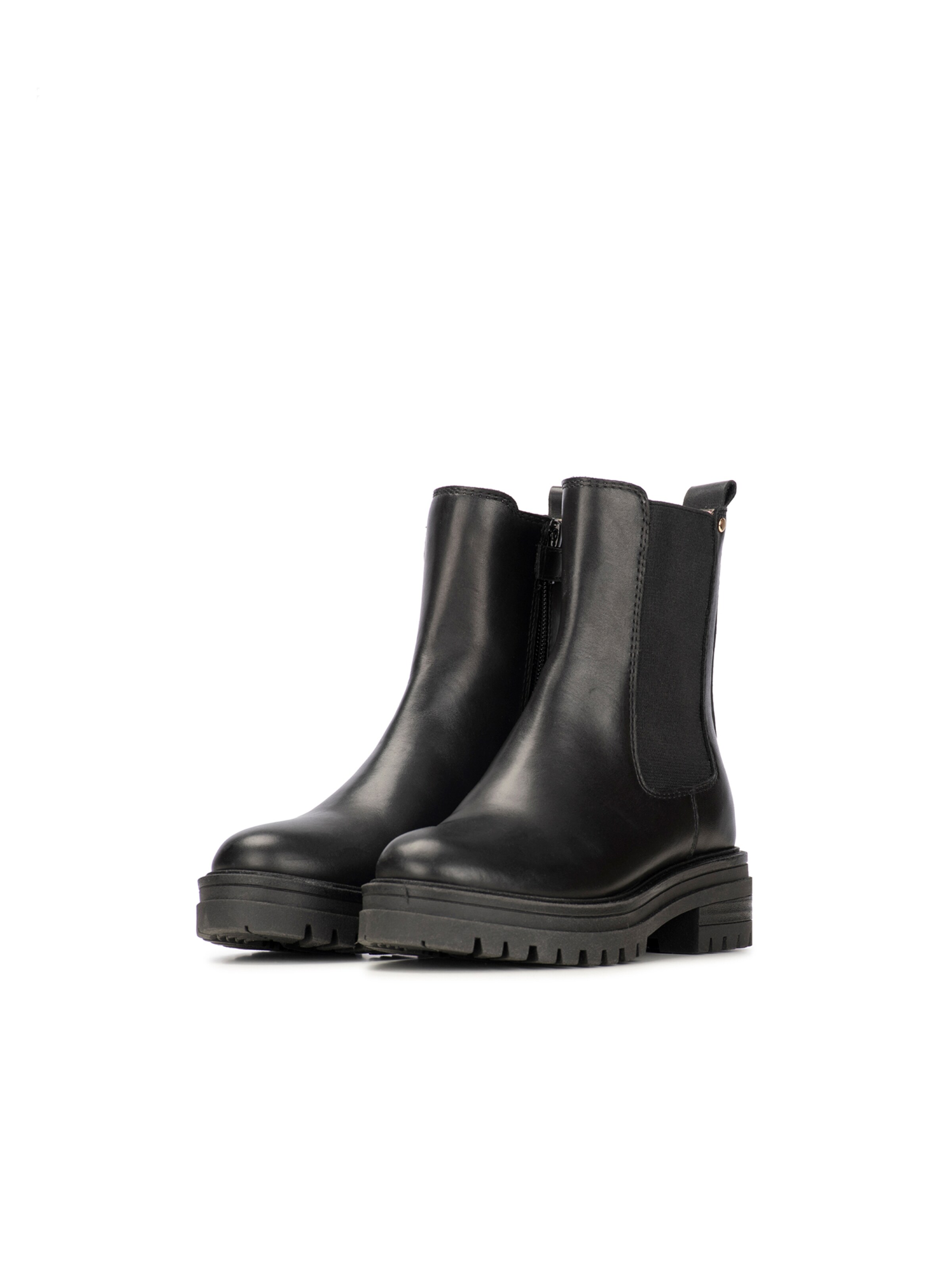 PS Poelman Boots 'Monk' in Black