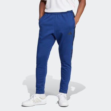 ADIDAS SPORTSWEAR Tapered Παντελόνι φόρμας 'TIRO' σε μπλε: μπροστά