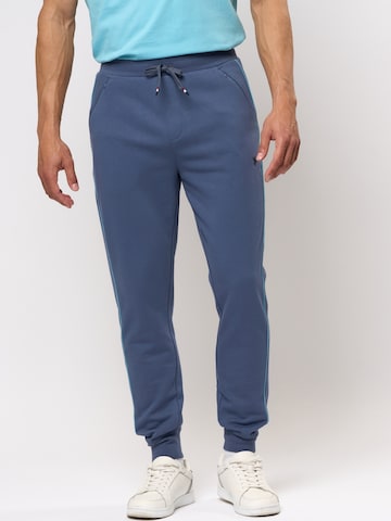 Effilé Pantalon 'Tano' U.S. POLO ASSN. en bleu : devant