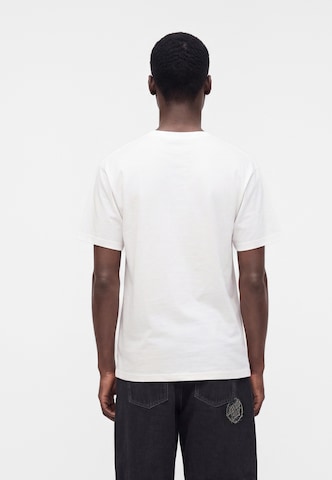 T-Shirt 'Knibbs Cryptic World Centre' Santa Cruz en blanc