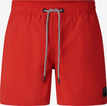 Bogner Fire + Ice Badeshorts in Rot: Vorderseite