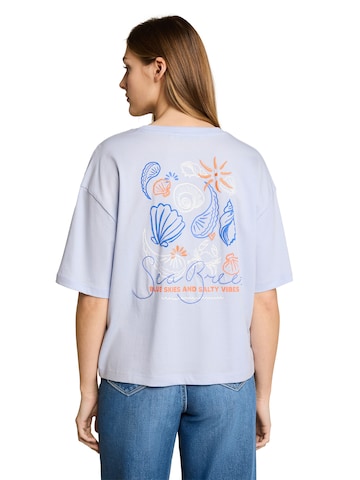 TOM TAILOR DENIM T-shirt i blå: framsida