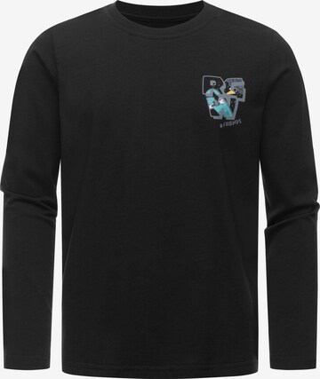 Ragwear Sweatshirt 'Gurgi' in Black: front