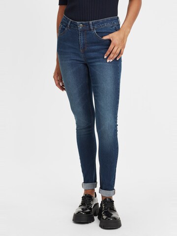 Skinny Jeans 'Lenna' di Oxmo in blu: frontale
