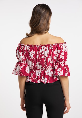 faina Blouse in Rood