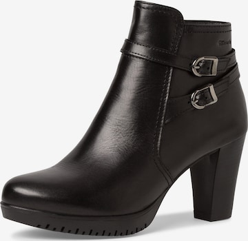 TAMARIS Ankle Boots in Black: front