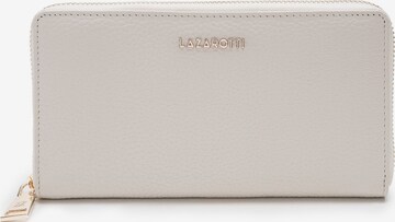 Lazarotti Wallet in White: front