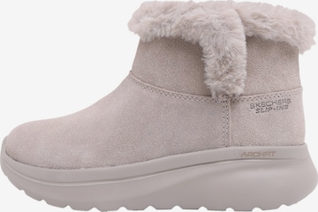 SKECHERS Boots 'GO WALK ARCH FIT N-JOY' in Grau: Vorderseite
