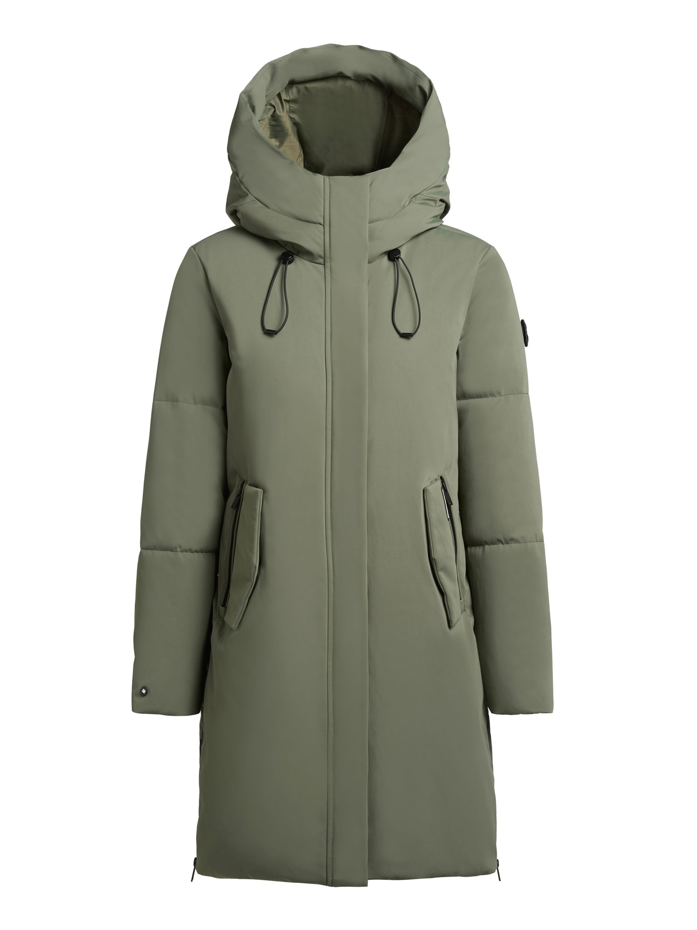 khujo Зимно палто 'Nean' в зелено: отпред