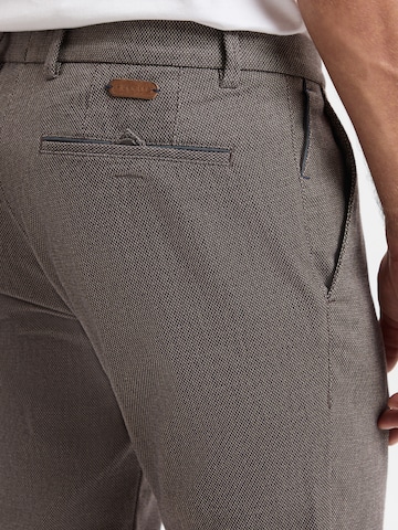 bugatti Slimfit Broek in Beige