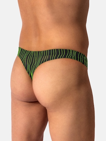 Manstore Slip '  Hip String 2615M' in Black