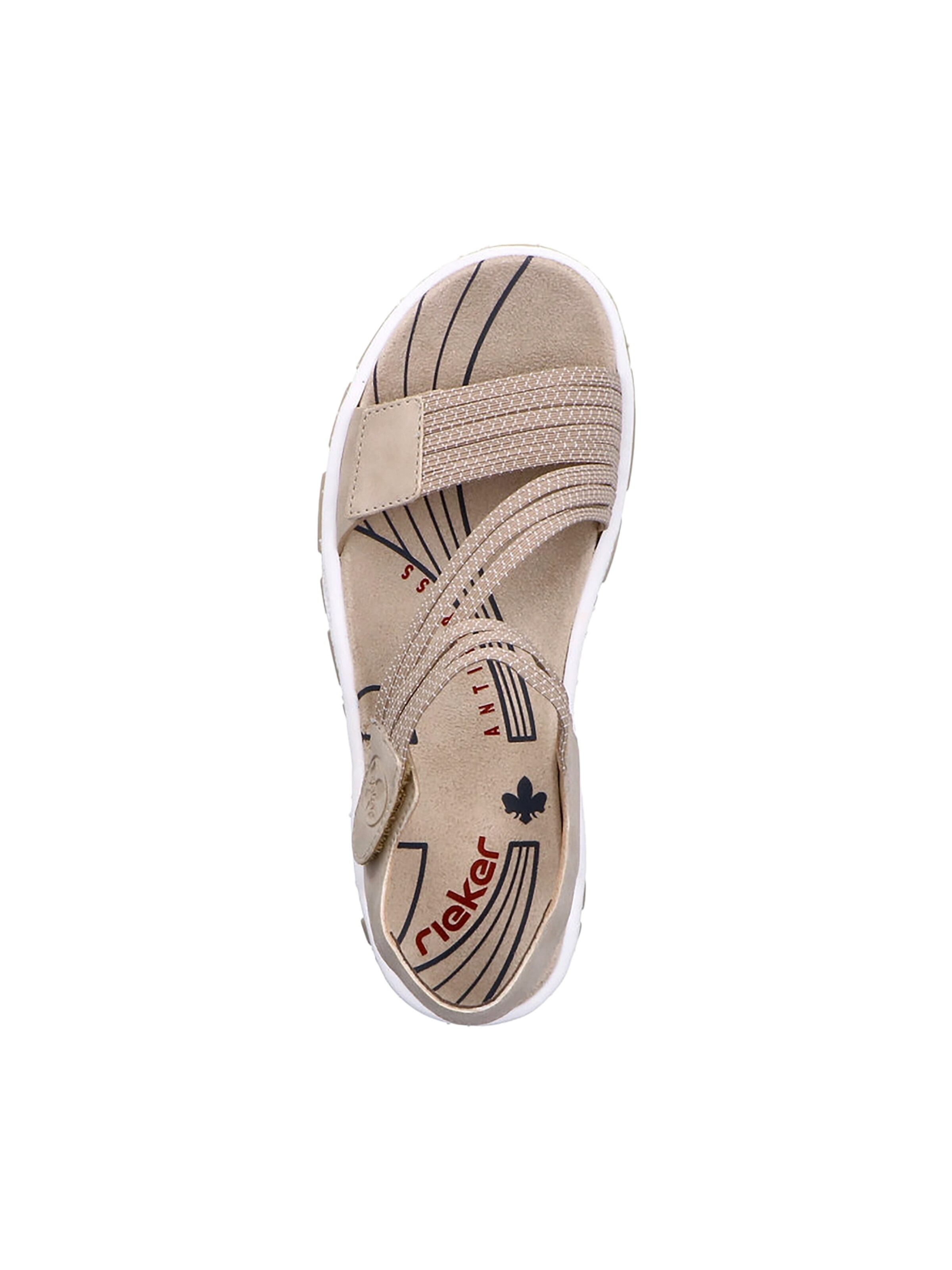 Rieker Sandale‌‌‌‌‌‌‌‌‌ in Beige