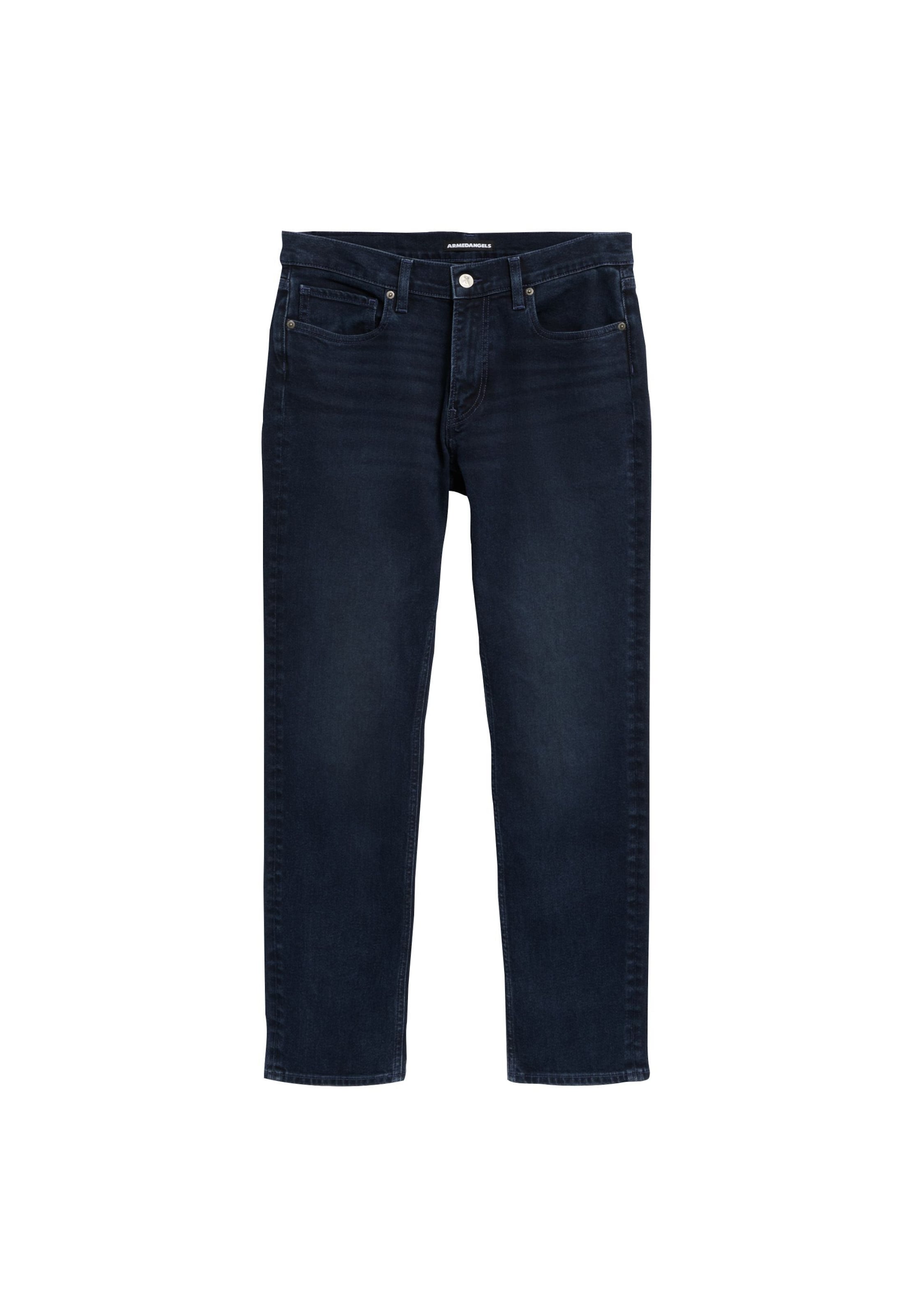 Coupe slim Jean ARMEDANGELS en bleu : devant