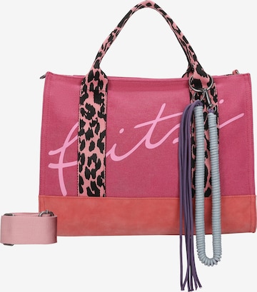 Fritzi aus Preußen Handtas 'Limited Summer Leo Pink Fruity' in Roze: voorkant