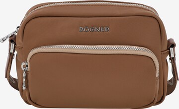 BOGNER Umhängetasche 'Lidia' in Braun: Vorderseite