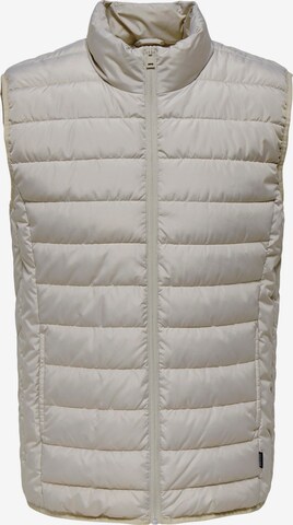 Only & Sons Bodywarmer 'BRODY' in Grijs: voorkant