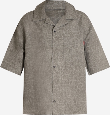 Coupe regular Chemise ACUPUNCTURE en gris : devant