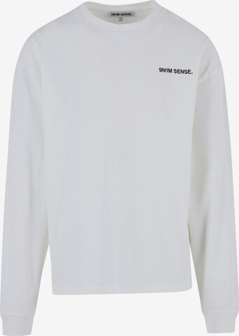 9N1M SENSE Shirt 'Essential' in Weiß: predná strana