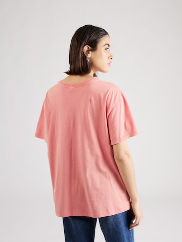 BOSS Orange Μπλουζάκι σε ροζ