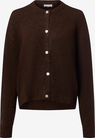 Marie Lund Strickjacke in Braun: Vorderseite