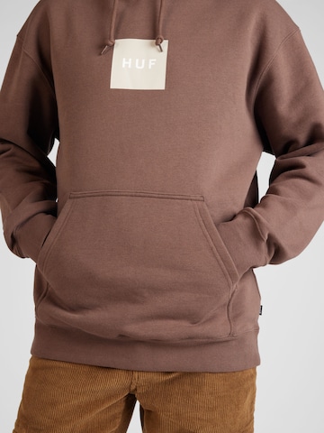 HUF Sweatshirt in Braun