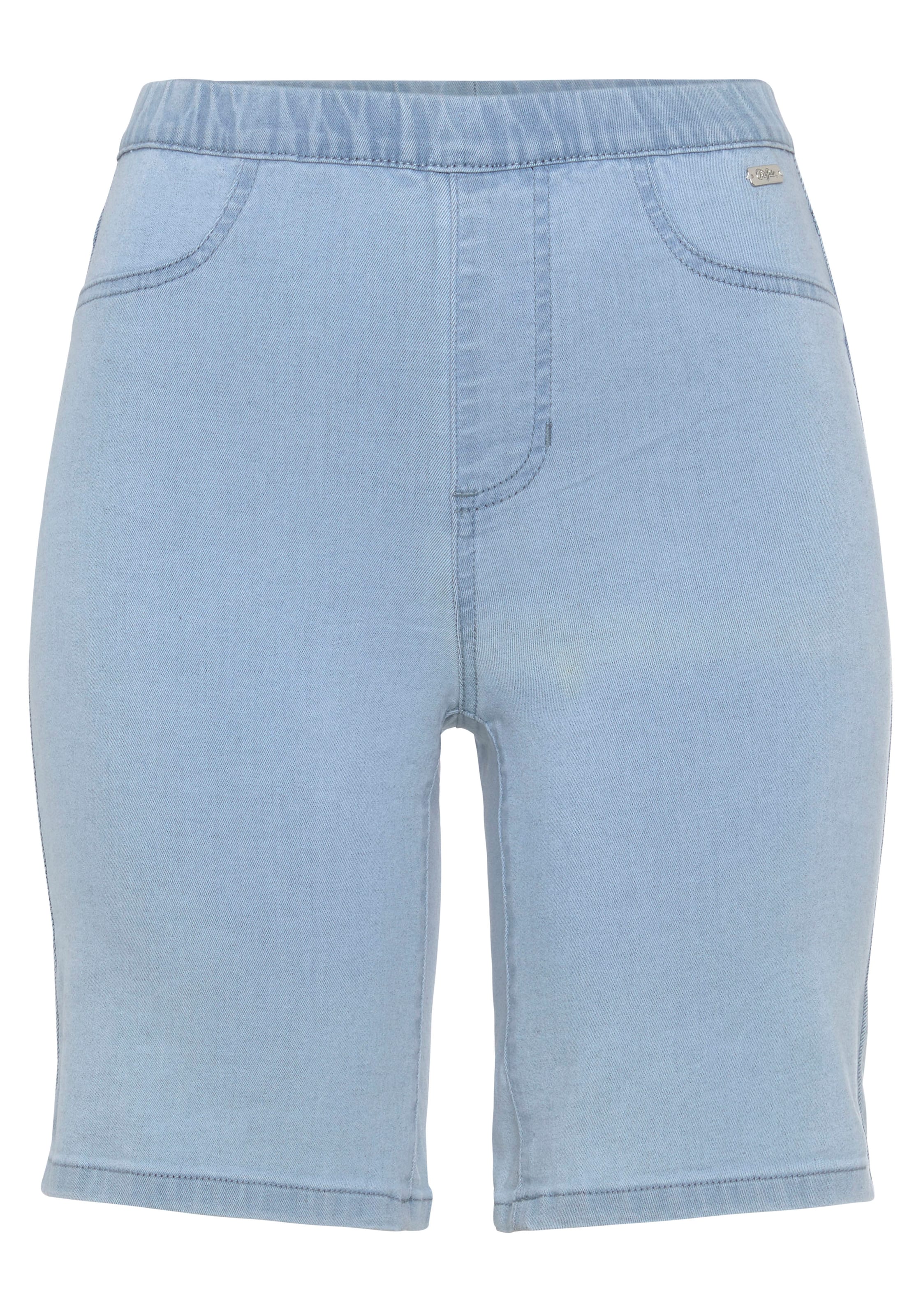 BUFFALO Slimfit Shorts in Blau: Vorderseite