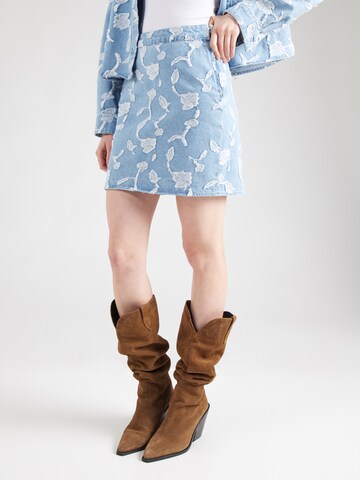 VILA Skirt 'VIIANAIS' in Blue: front