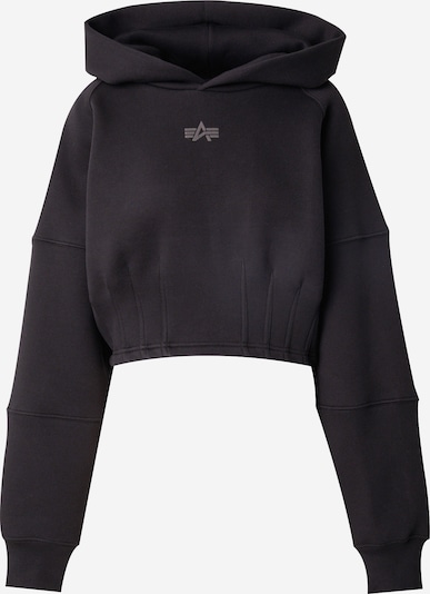 ALPHA INDUSTRIES Sweatshirt in schwarz, Produktansicht
