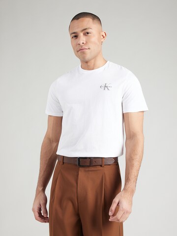 Calvin Klein Jeans Shirt '30S CLASSIC' in Beige: front