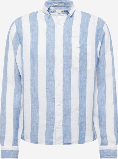 GANT Chemise en bleu chiné / blanc, Vue avec produit