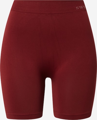 Swedish Stockings Pantalon modelant 'Jill' en lie de vin, Vue avec produit