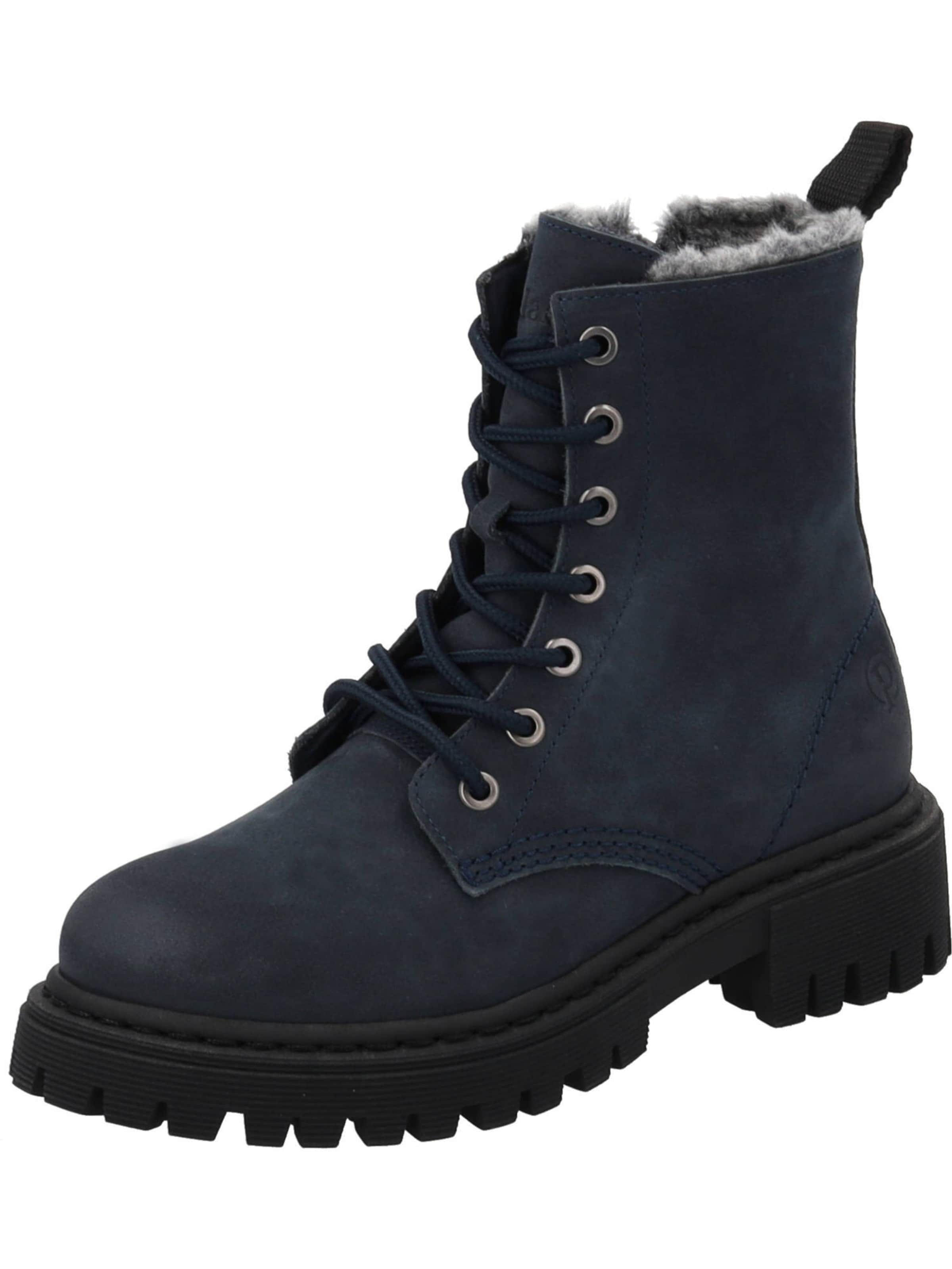 Palado - Botas con cordones 'Giase' en azul: frente