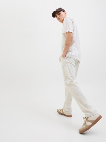 JACK & JONES Loosefit Παντελόνι 'JPSTKane JJSummer' σε γκρι