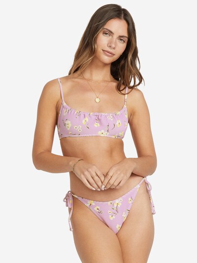 BILLABONG Bikinitop 'Peaceful Petals Mila' in de kleur Geel / Groen / Pruim / Wit, Productweergave