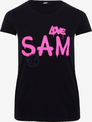 UNCLE SAM Shirt in Black: front