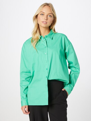 Camicia da donna 'PINAR' di Noisy may in verde: frontale