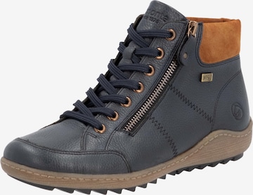 Bottines à lacets REMONTE en bleu : devant